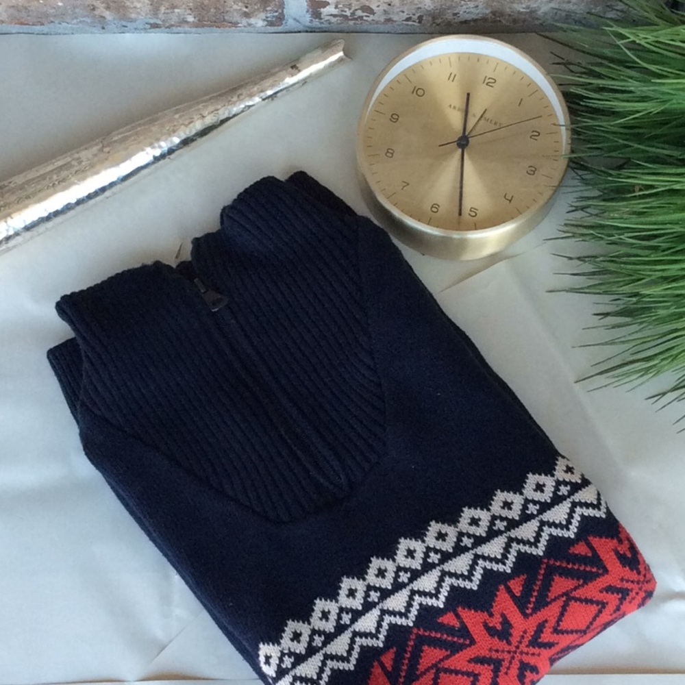 Vintage Zip Up Sweater